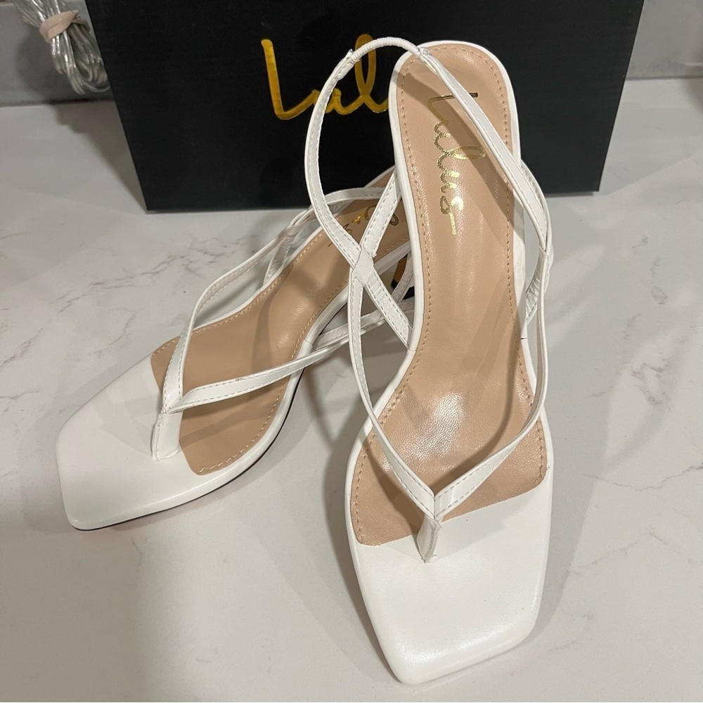 Elegant White Strappy Heels Lulus - Picture 3 of 10